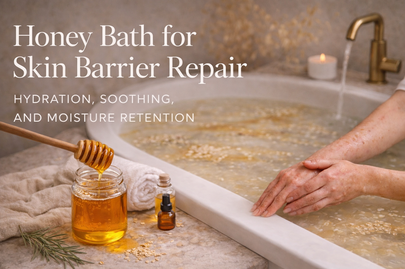 Honey Bath for Skin Barrier Repair: Hydration, Healing & Moisture Retention