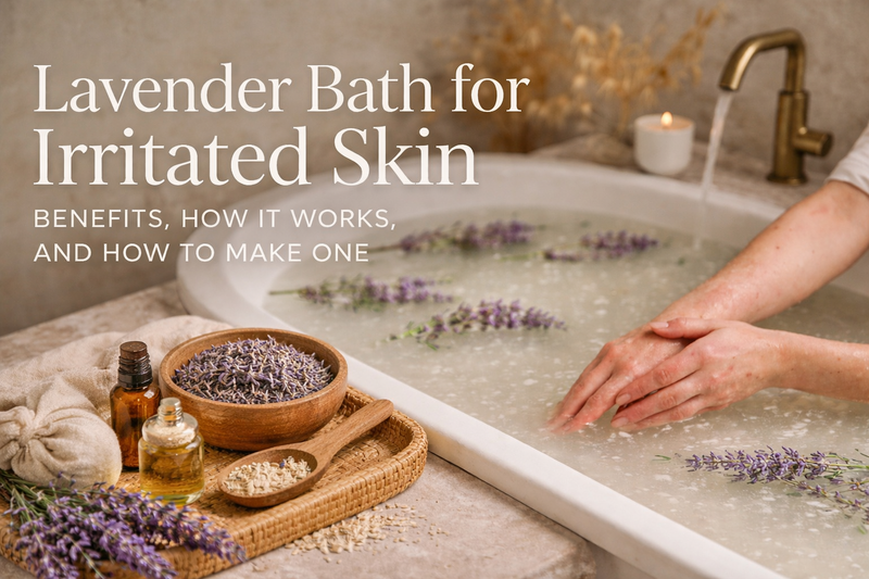 Lavender Bath for Irritated Skin: Benefits, How It Works, and How to Make One
